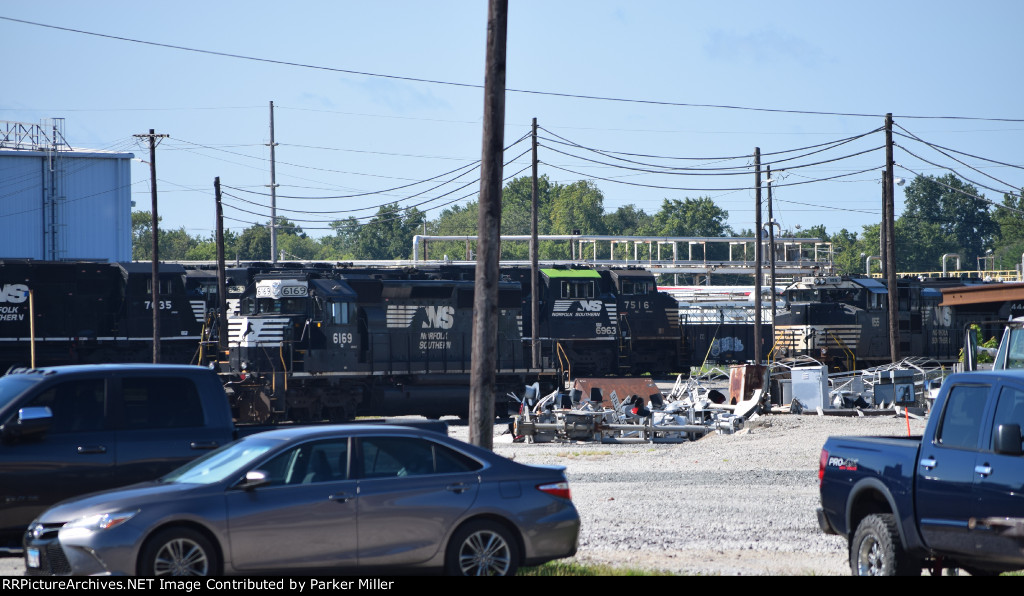 Decatur Yard Locomotives